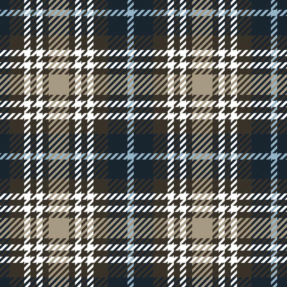 padrão xadrez de textura para impressão têxtil, toalhas de mesa, roupas. padrão sem costura com cores de tom verde e marrom xadrez tartan vetor