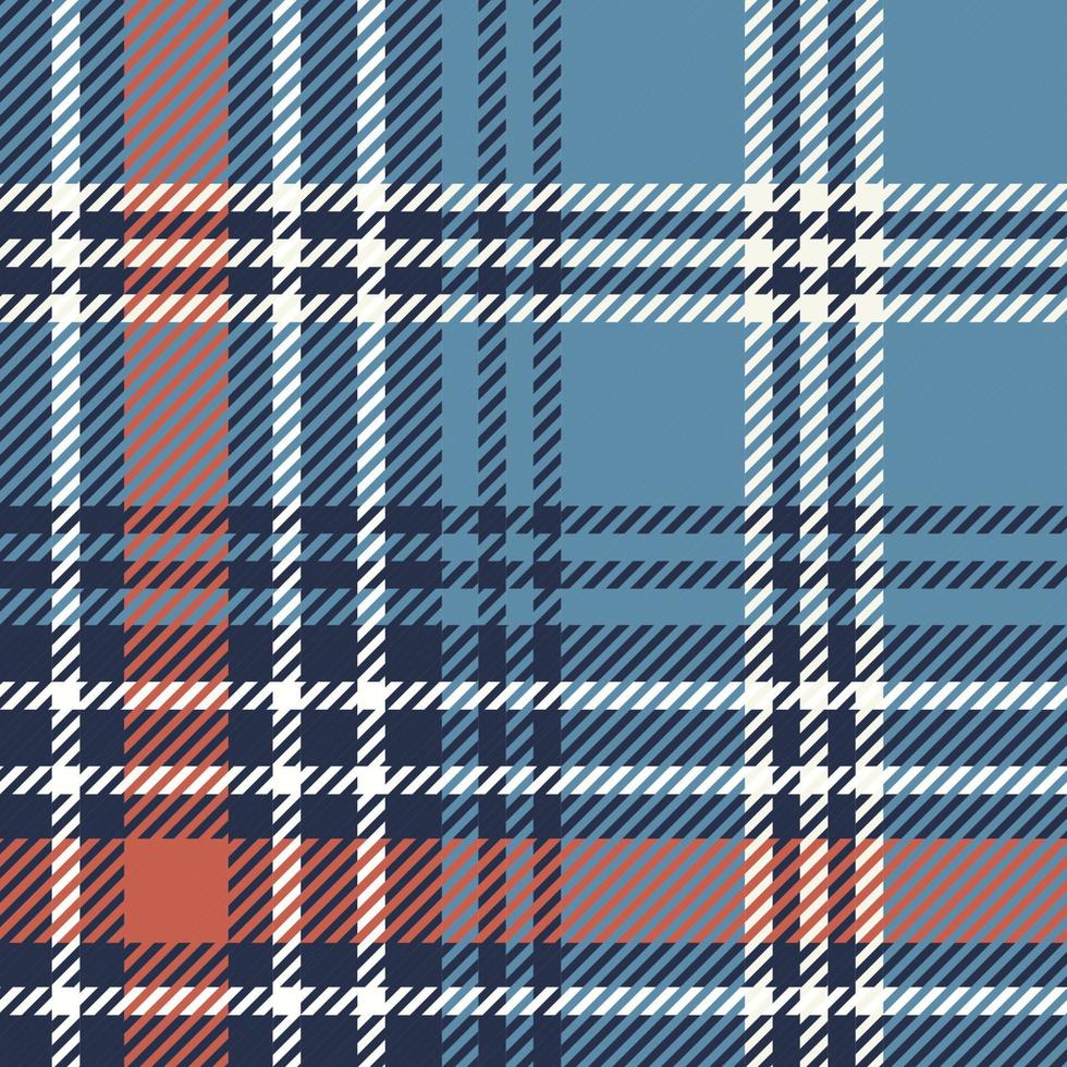 xadrez de textura em cores de tom azul. padrão sem emenda escocês xadrez tartan. textura para capa, toalha de mesa, roupas, camisas, vestidos, papel, roupa de cama, cobertores e outros produtos têxteis vetor