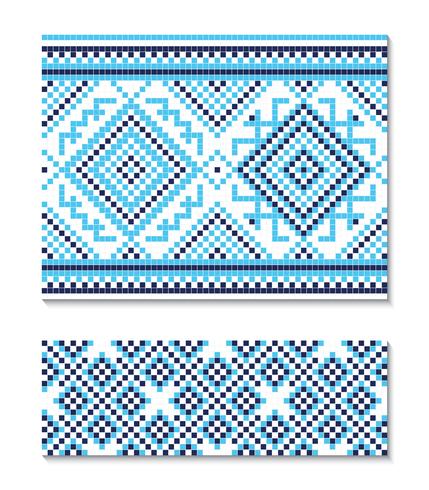 Ilustração do vetor do ornamento ucraniano sem emenda. Para papel de parede, têxteis, cartões