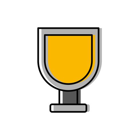 ícone de copo de bebida vetor
