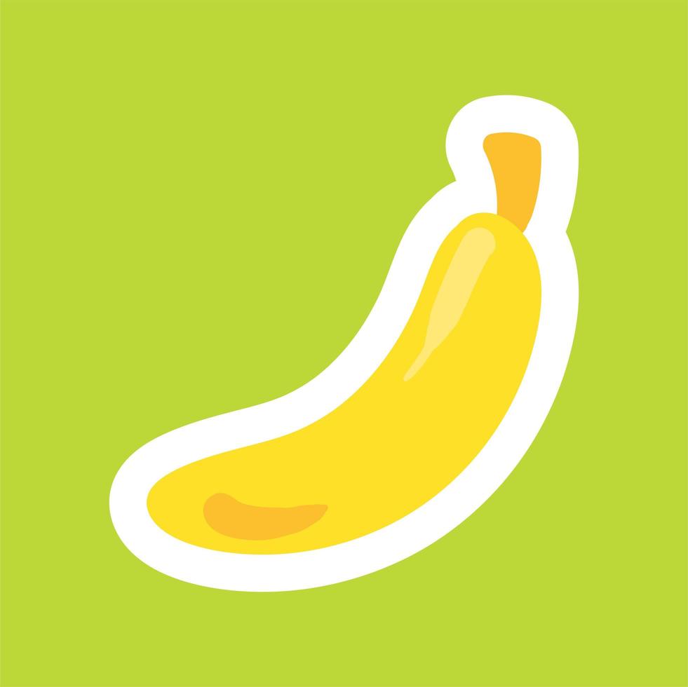 ilustração em vetor banana cartoon