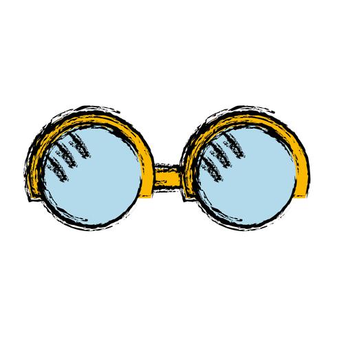 ícone acessório de óculos vetor