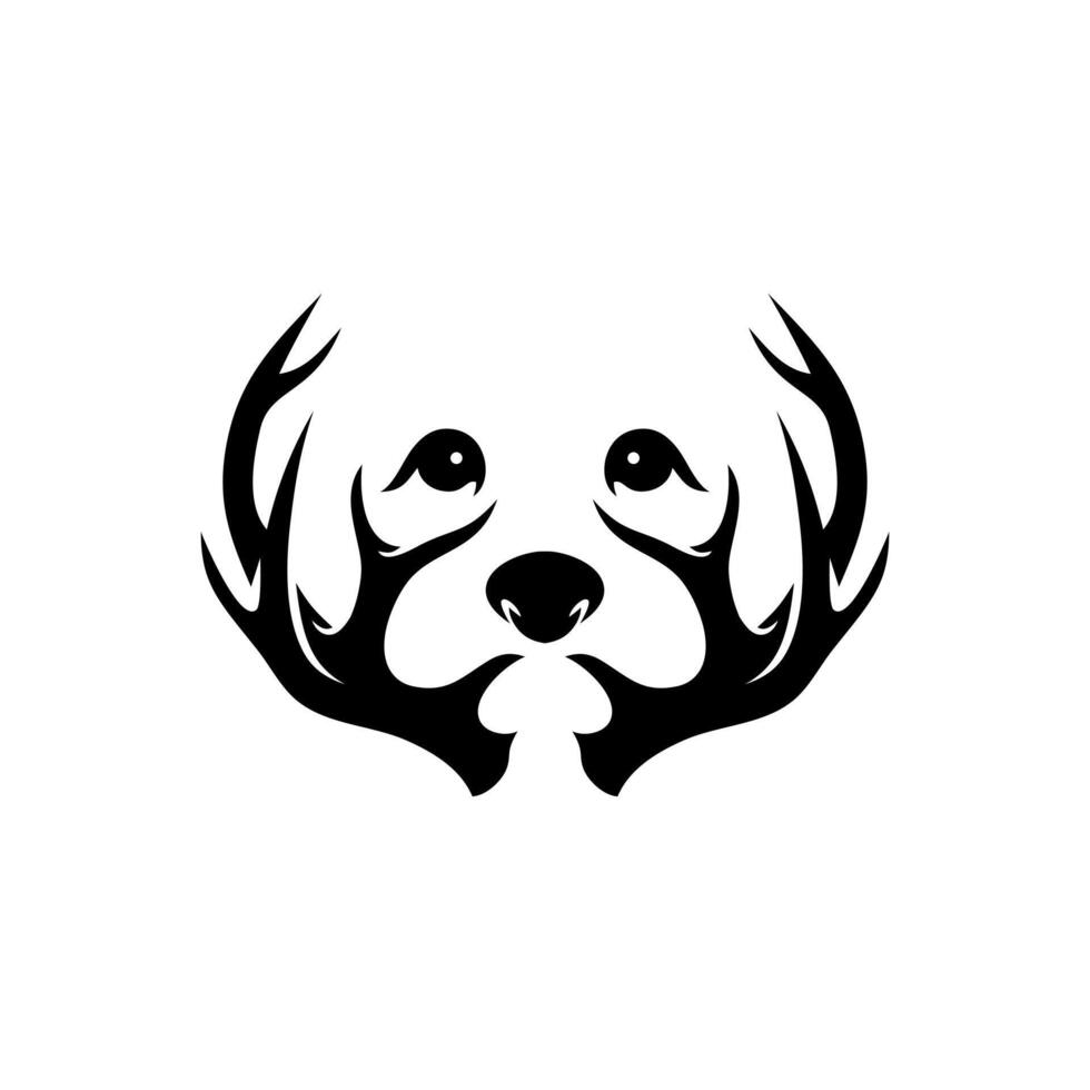 logotipo de cachorrinho vetor