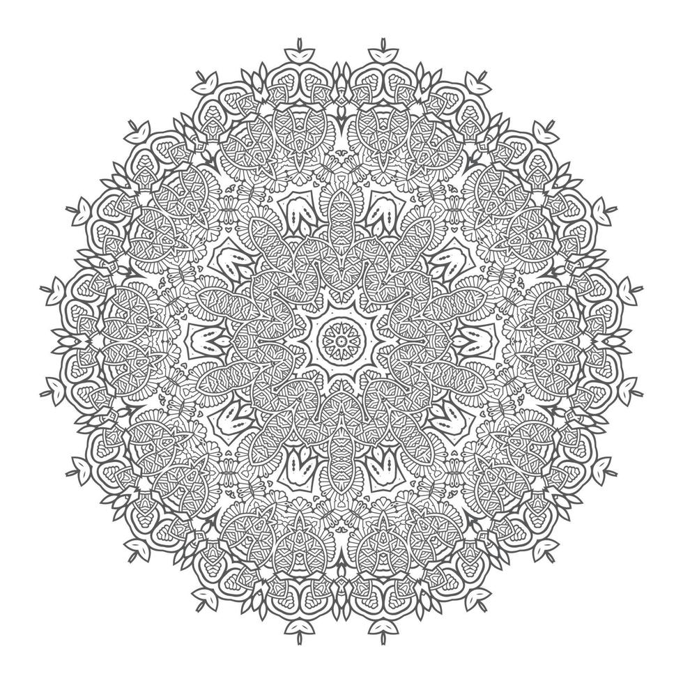 vetor de mandala elegante para design