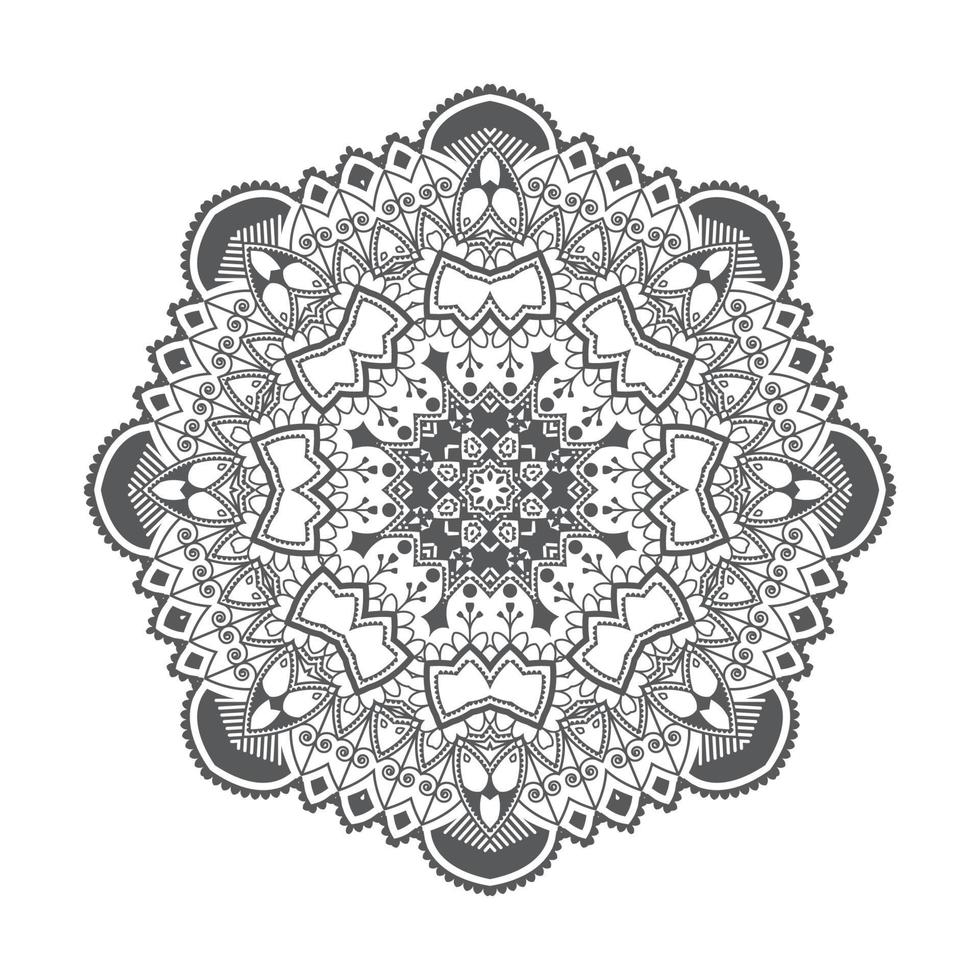 vetor de mandala para belo design