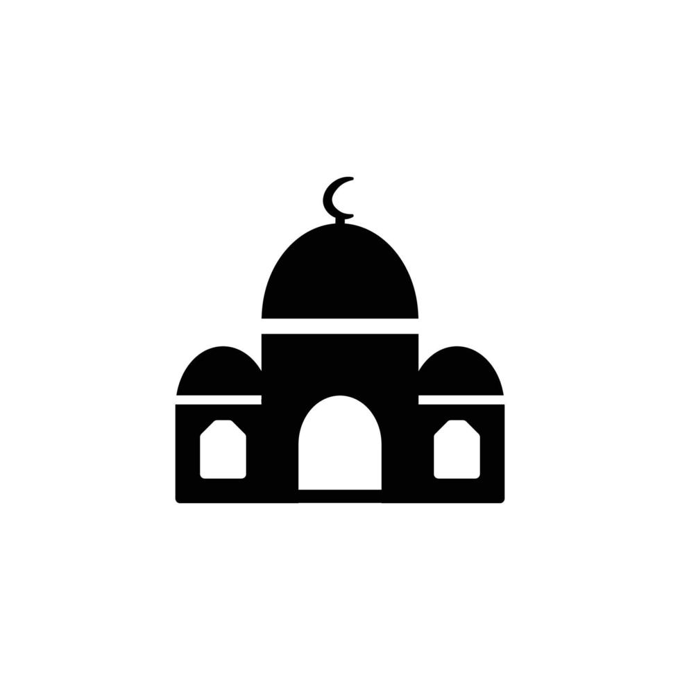 este é o ícone para a mesquita vetor