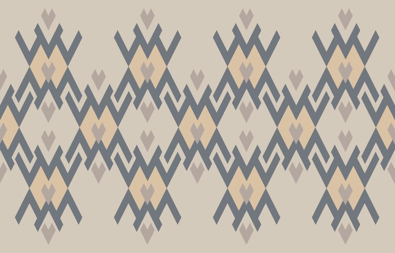 triângulo cinza motivo étnico marroquino de fundo. sem costura em bordados tribais, folclóricos, tecido asteca nativo. impressão de ornamento de arte geométrica de losango. design para tapete, têxtil, decorativo. vetor