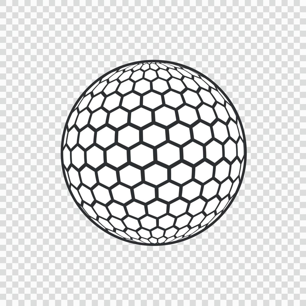 ilustração vetorial isolada de ícone de bola vetor