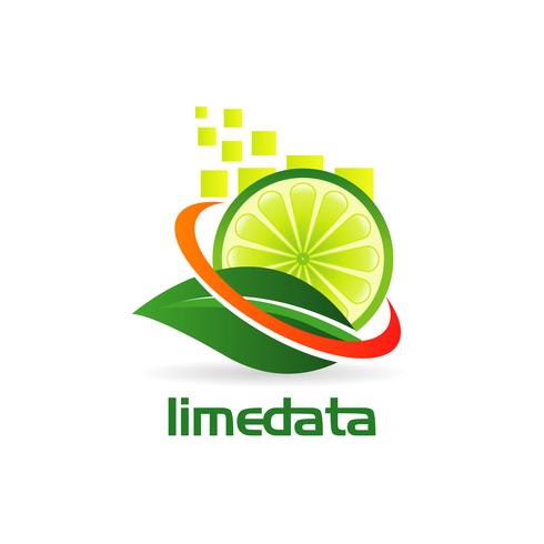 Design de logotipo de limão vetor