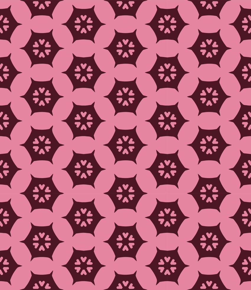 modelo e textura de padrão sem emenda de cor rosa. multicolorido. design gráfico ornamental colorido. vetor