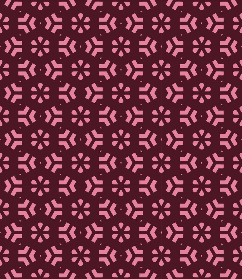 modelo e textura de padrão sem emenda de cor rosa. multicolorido. design gráfico ornamental colorido. vetor