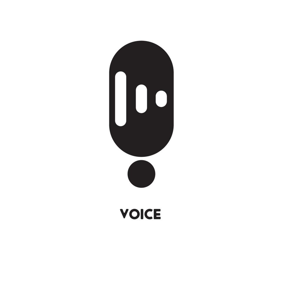 voz de microfone para rádio podcast vetor