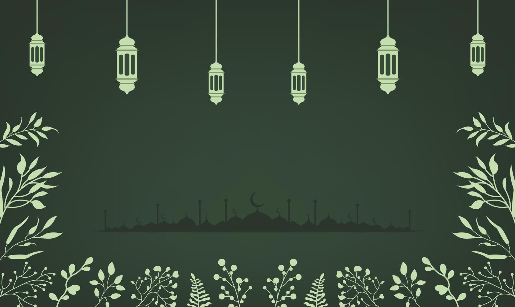 realista ramadan kareem ilustração plana eid al-fitr papel de parede mubarak vetor hari raya aidilfitri