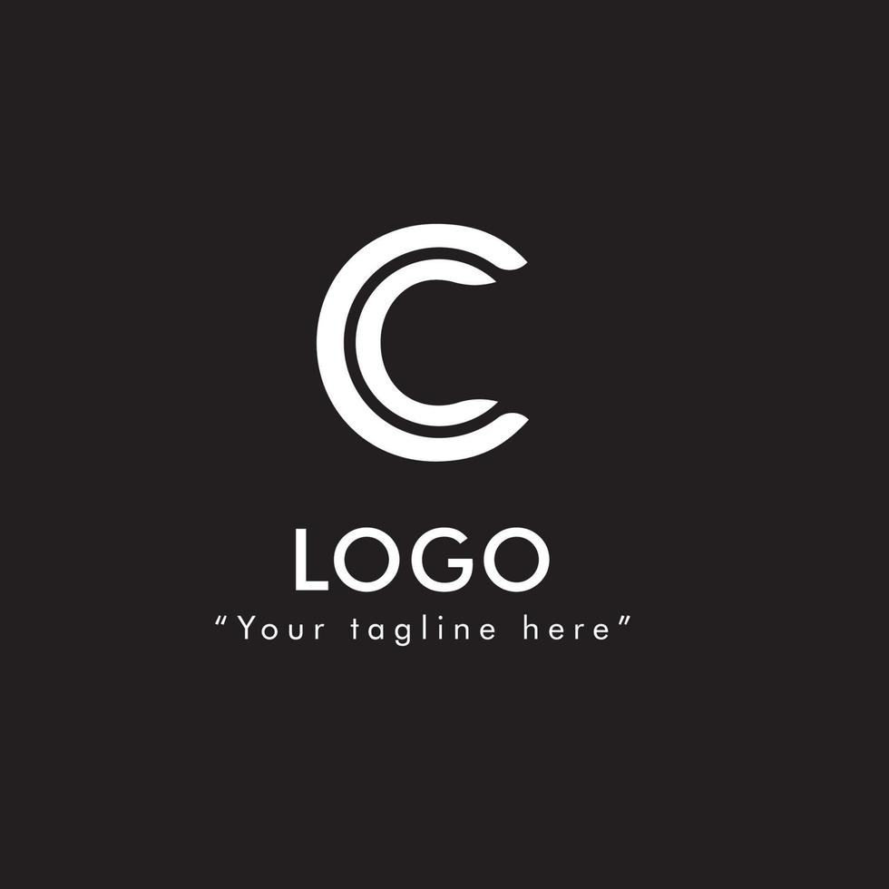 logotipo vinculado à letra inicial. utilizável para logotipos de negócios e branding. elemento de modelo de design de logotipo de vetor plano