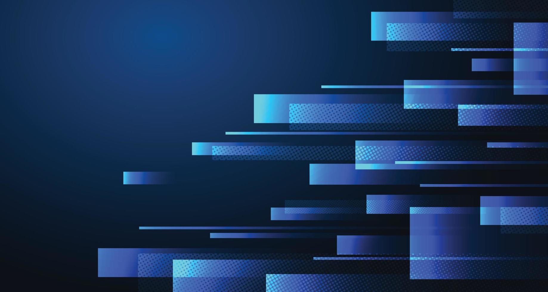 abstrato tecnologia azul retângulos padrão projeto arte fundo. ilustração vetorial eps10 vetor