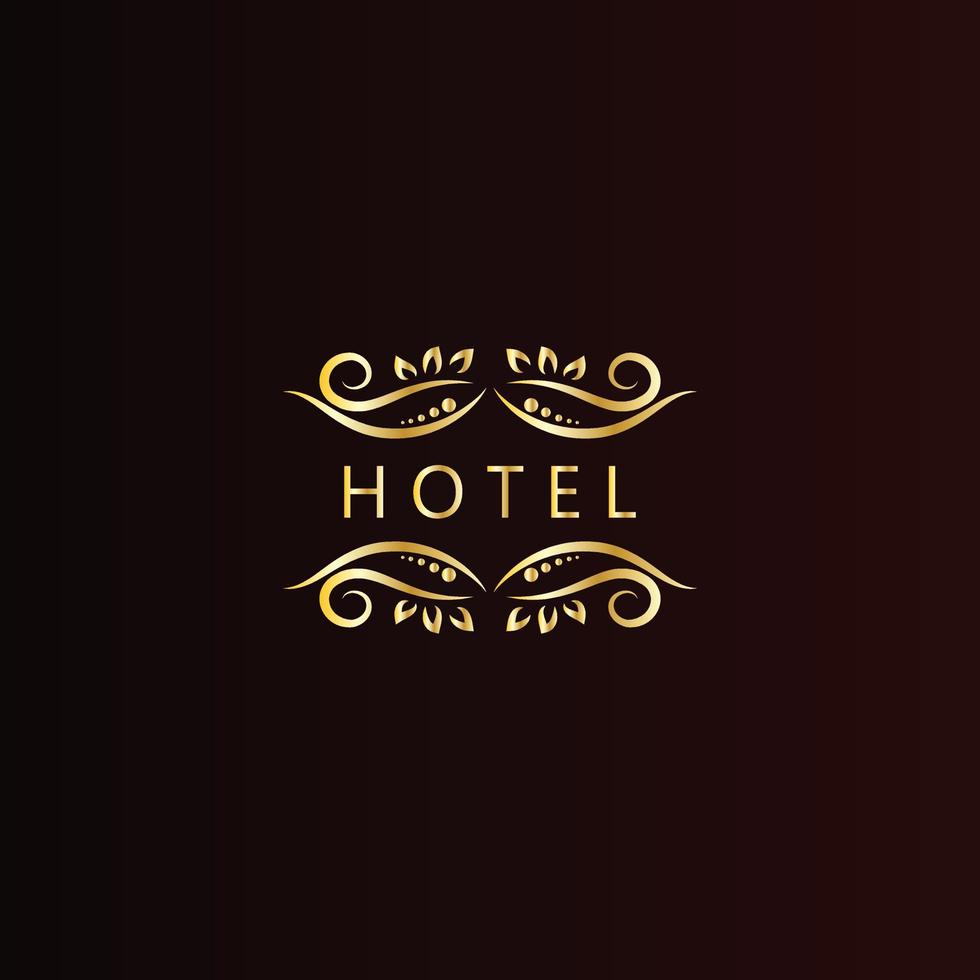 novo design de logotipo de luxo premium em vetor para restaurante, realeza, boutique, café, hotel, heráldica, joias, moda e outras ilustrações vetoriais