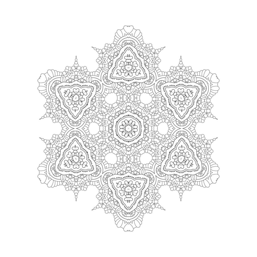 vetor de mandala elegante para design