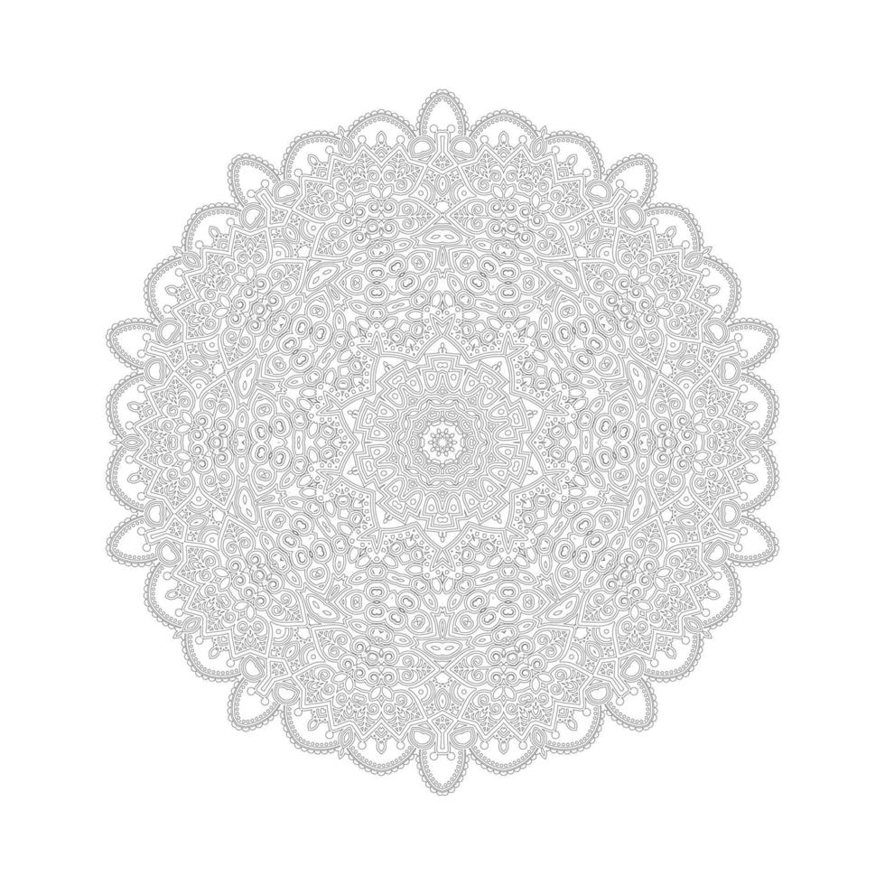 vetor de mandala para belo design