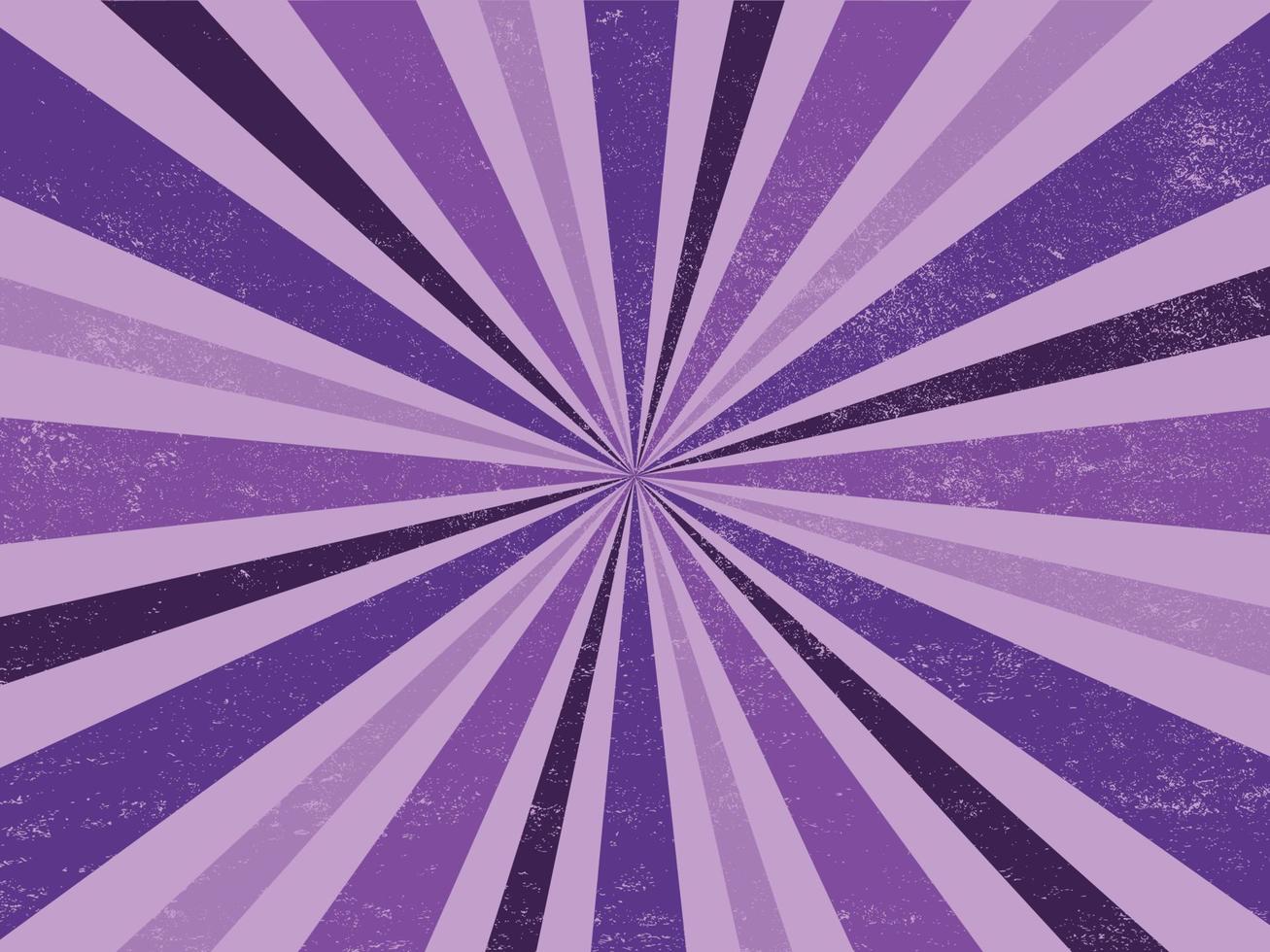 fundo de explosão retrô roxo vintage vetor