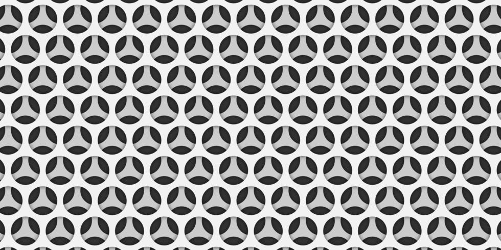Abstrato geométrico preto e branco moderno vetor