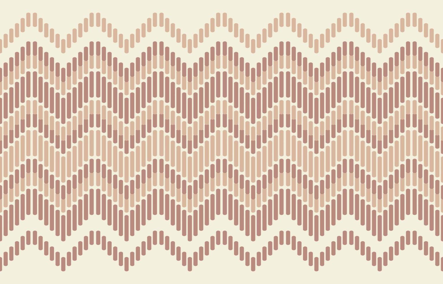 arte ikat abstrata asteca étnica. padrão sem costura triângulo chevron em tribal, bordado folclórico navajo e estilo mexicano. print.design de ornamento de arte geométrica para tapete, papel de parede, têxtil. vetor