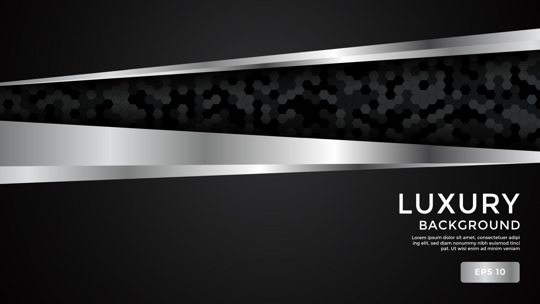 fundo de luxo premium com padrão no fundo. fundo premium de vetor para banner, papel de parede. eps10