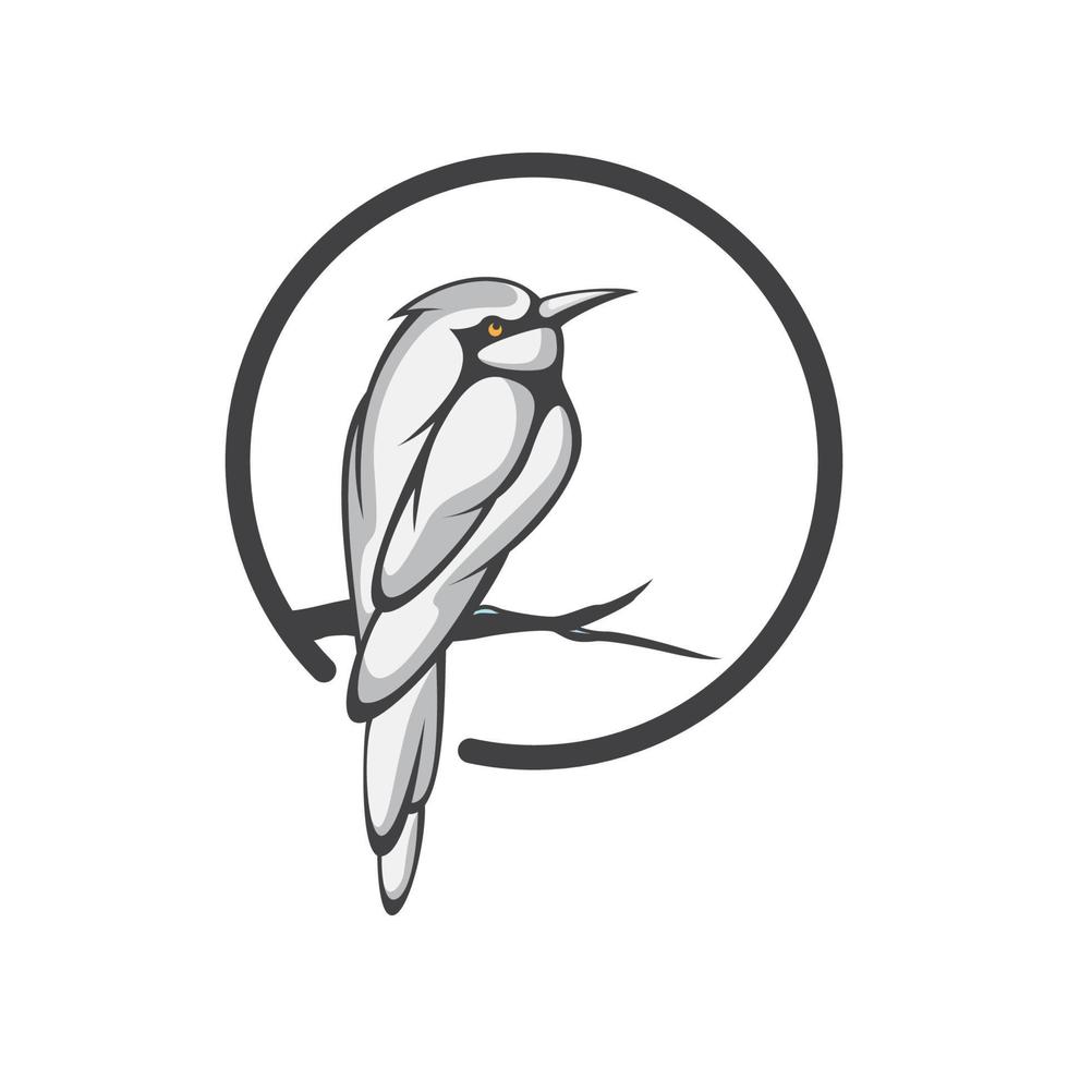 design de ícone de pássaro vetor