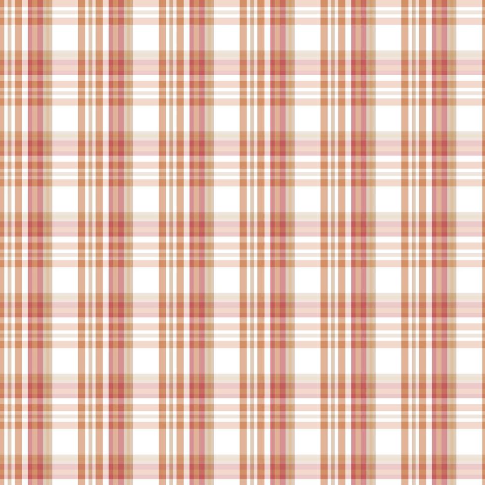 vetor de búfalo de padrão xadrez tartan, papel de parede de fundo de tecido