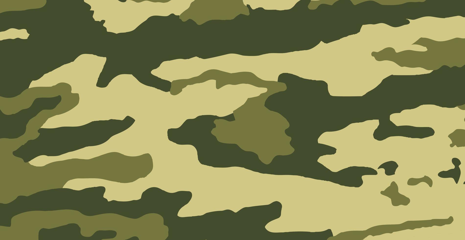 textura de fundo panorâmico camuflagem de areia cáqui militar - vetor