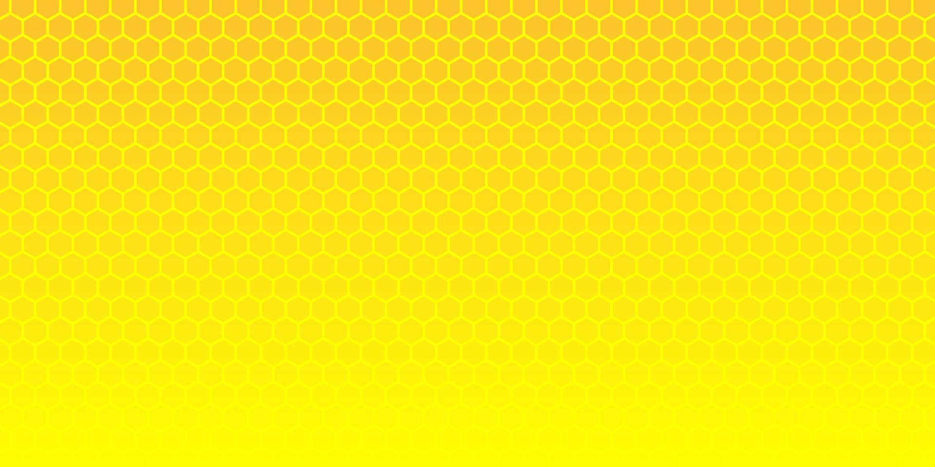 padrão de fundo de favo de mel hexagonal vetor