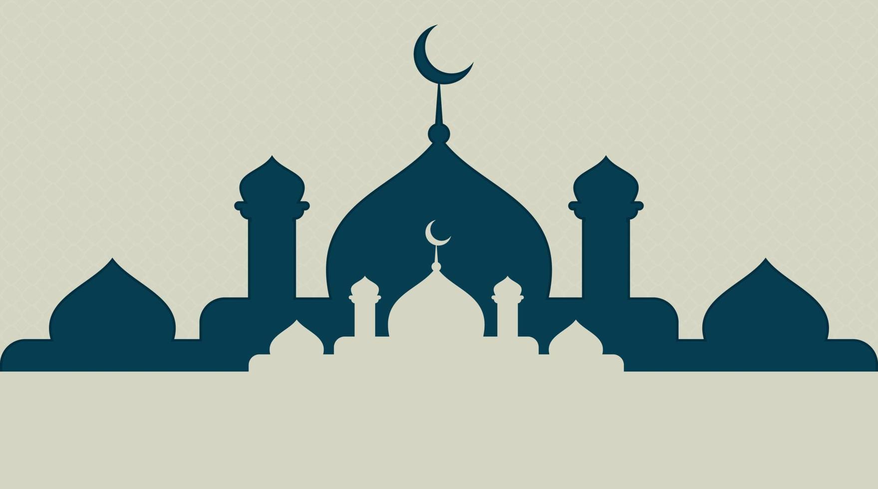 fundo islâmico. fundo de eid mubarak. fundo do Ramadã Kareem. vetor