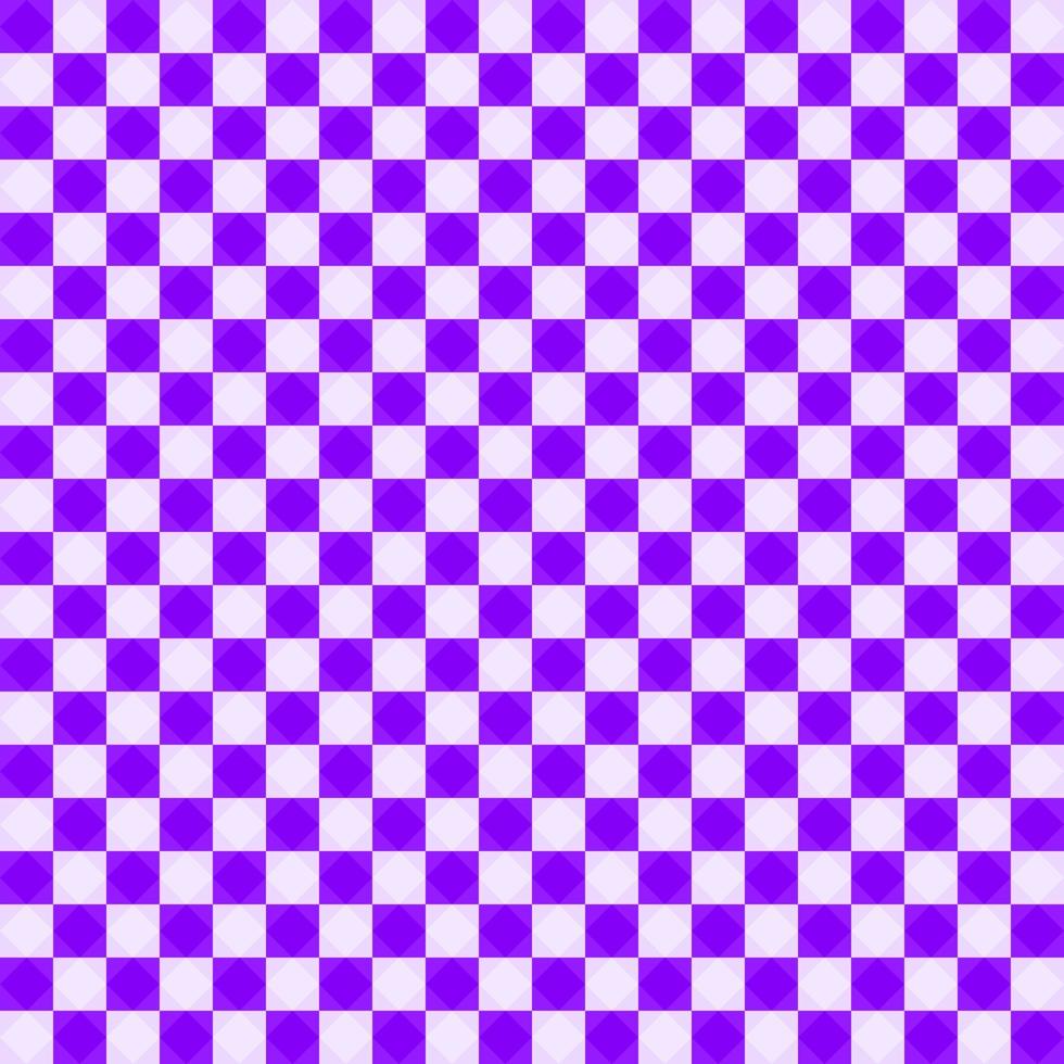 tecido têxtil fundo abstrato roxo textura quadriculada papel de parede padrão ilustração vetorial sem costura vetor