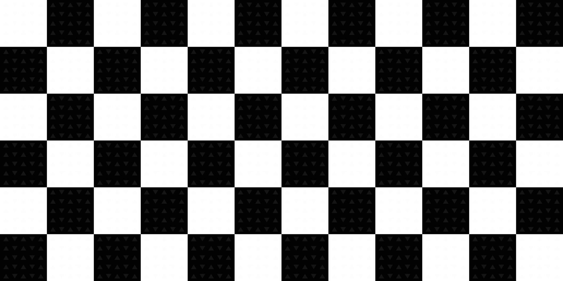 Padrão xadrez xadrez em preto e branco. fundo de tecido de textura