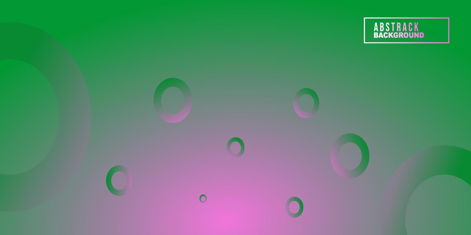 fundo de banner gradiente verde e roxo. design moderno e minimalista. adequado para o fundo do tema da natureza vetor