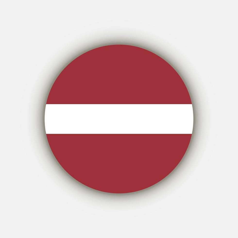país Letônia. bandeira da Letônia. ilustração vetorial. vetor