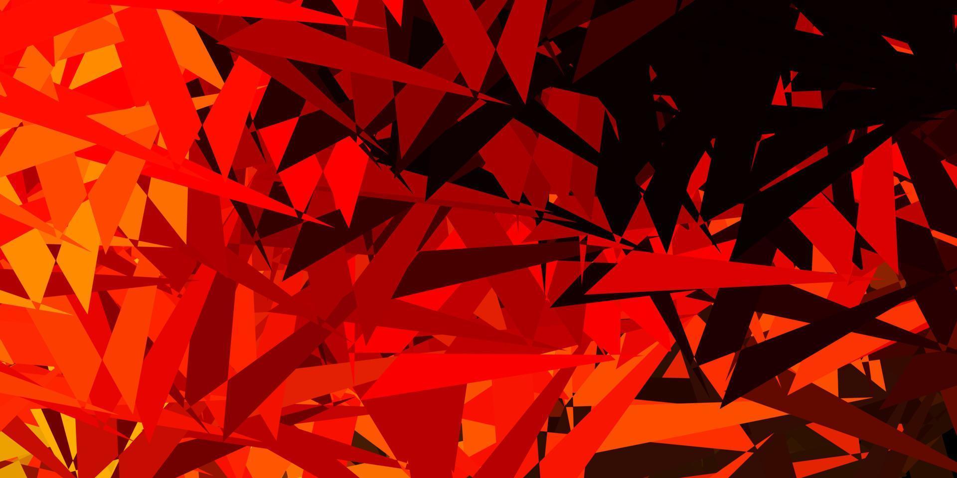 fundo vector vermelho escuro com triângulos.