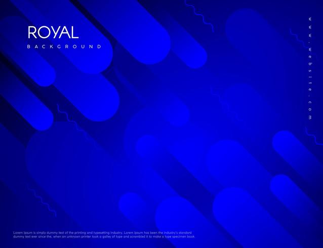 Fundo azul royal vetor