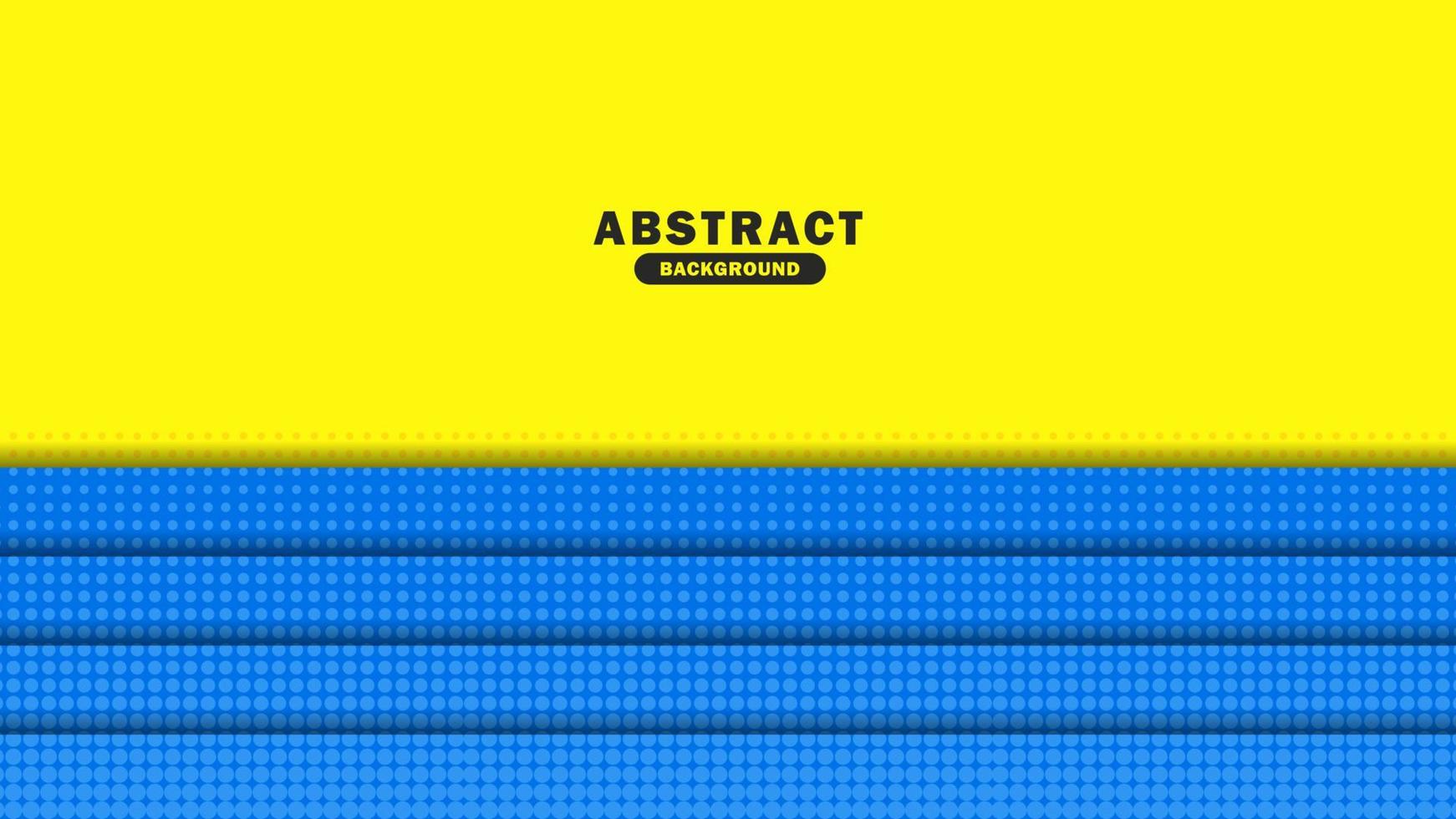 gráfico futurista moderno abstrato moderno hipster. fundo amarelo com listras. design de textura de fundo abstrato vetorial, pôster brilhante, banner amarelo e azul vetor