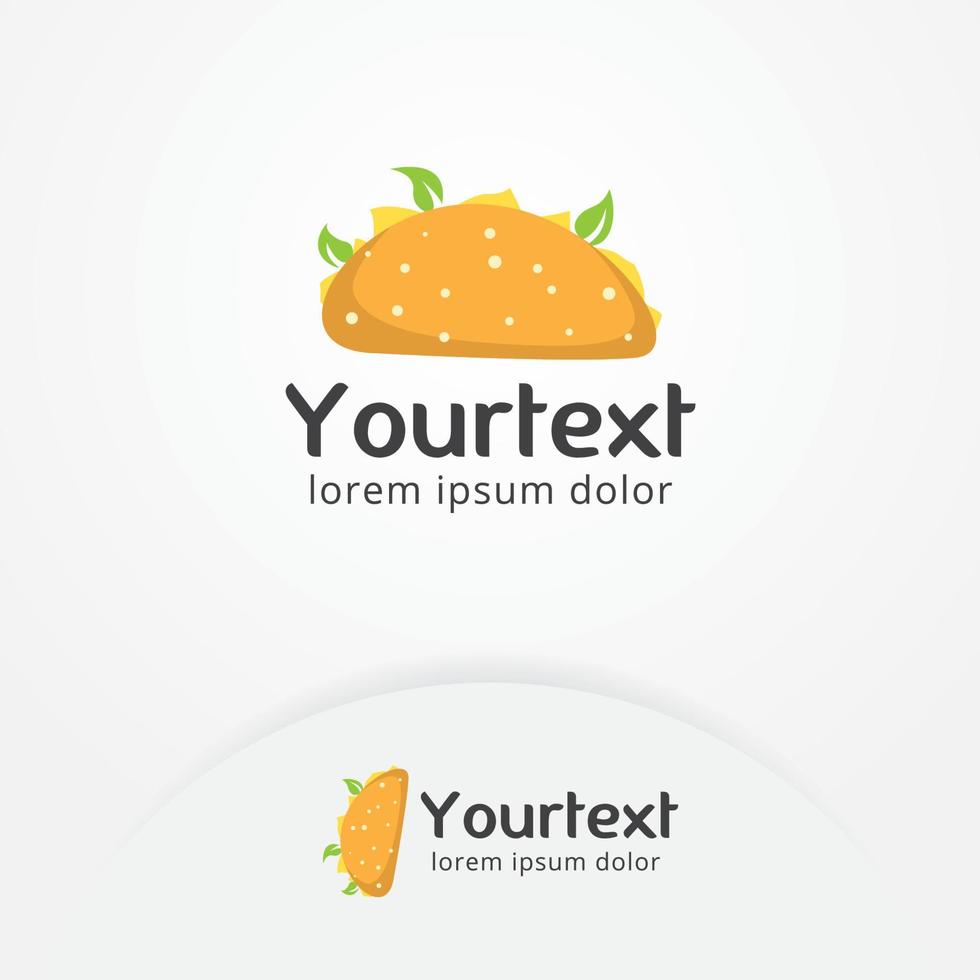 design de logotipo de alimentos vetor