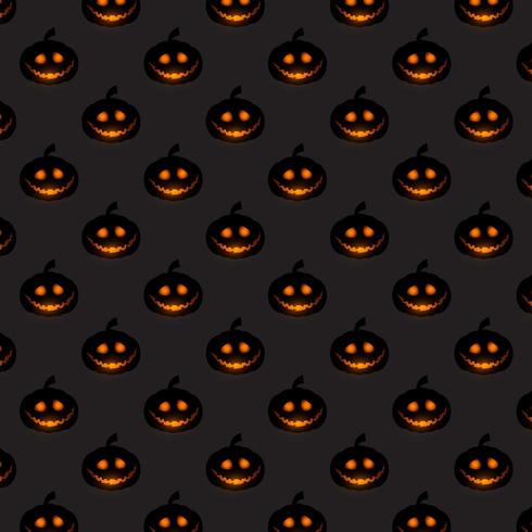 Fundo de abóbora de Halloween vetor