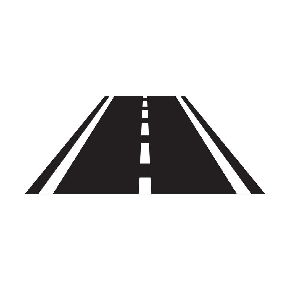 vetor de ícone de estrada para design gráfico, logotipo, site, mídia social, aplicativo móvel, ui