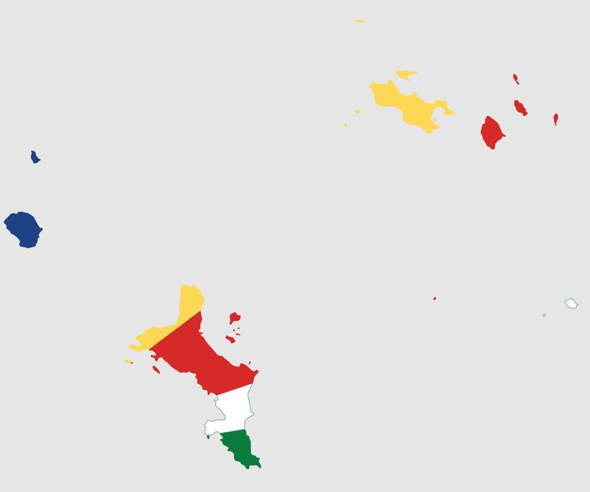 mapa e bandeira do reino unido vetor