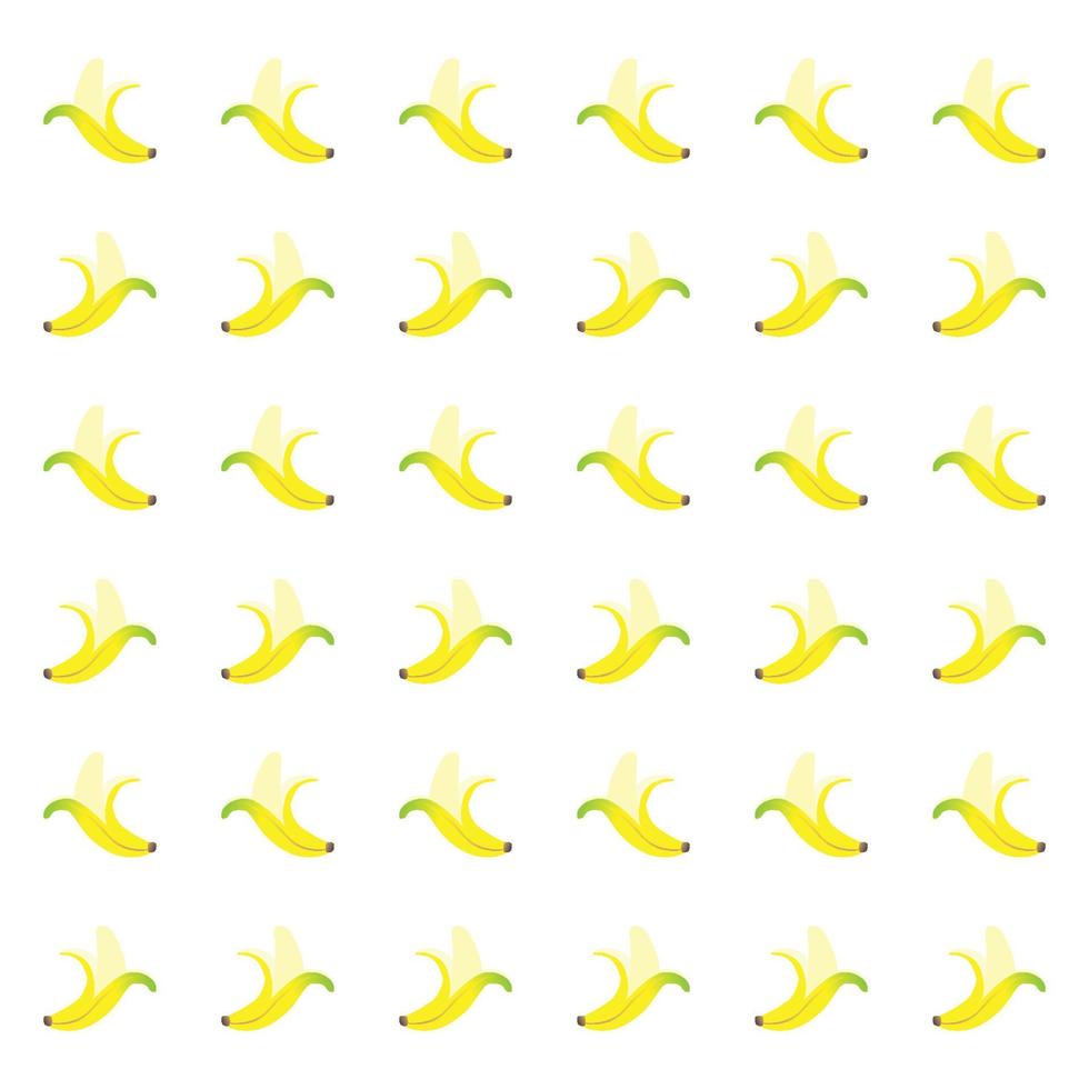 fundo de padrão de banana vetorial vetor