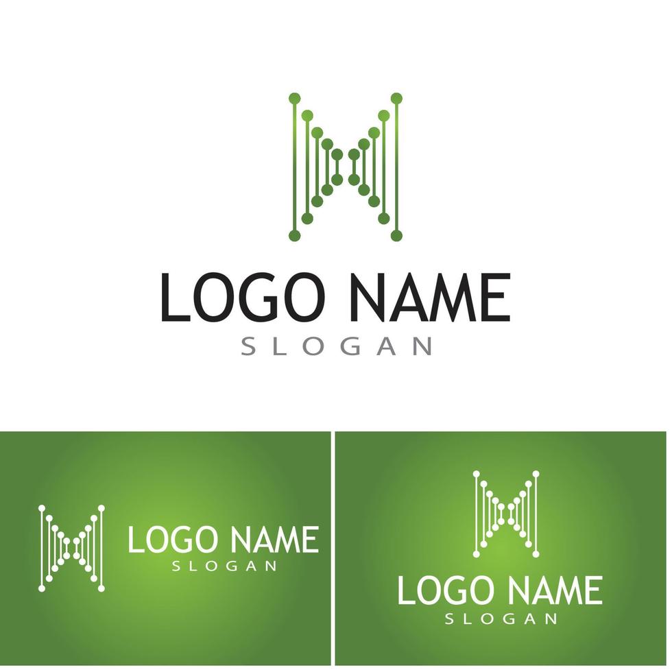 molécula símbolo logotipo modelo ilustração vetorial design vetor