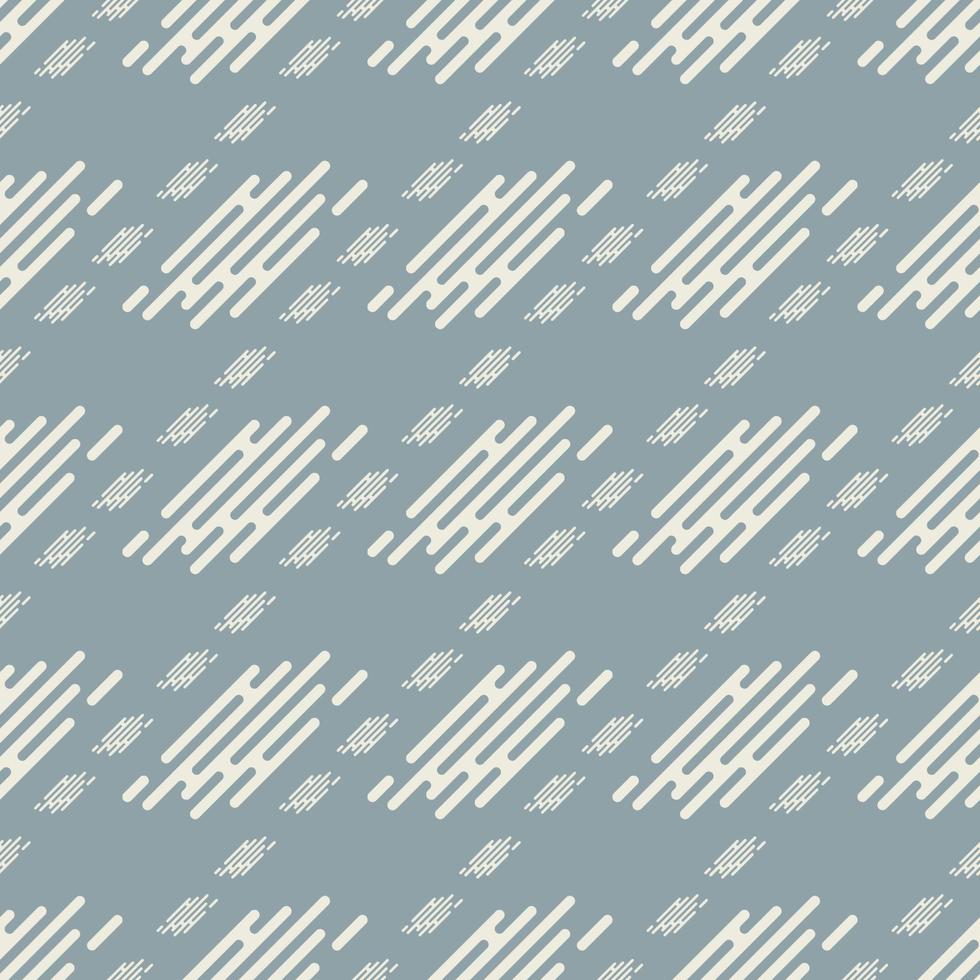 abstrato chinês ou japonês nuvem forma listras diagonais tradicional cor cinza azul sem costura de fundo. uso para tecido, elementos de decoração de interiores, embrulho. vetor