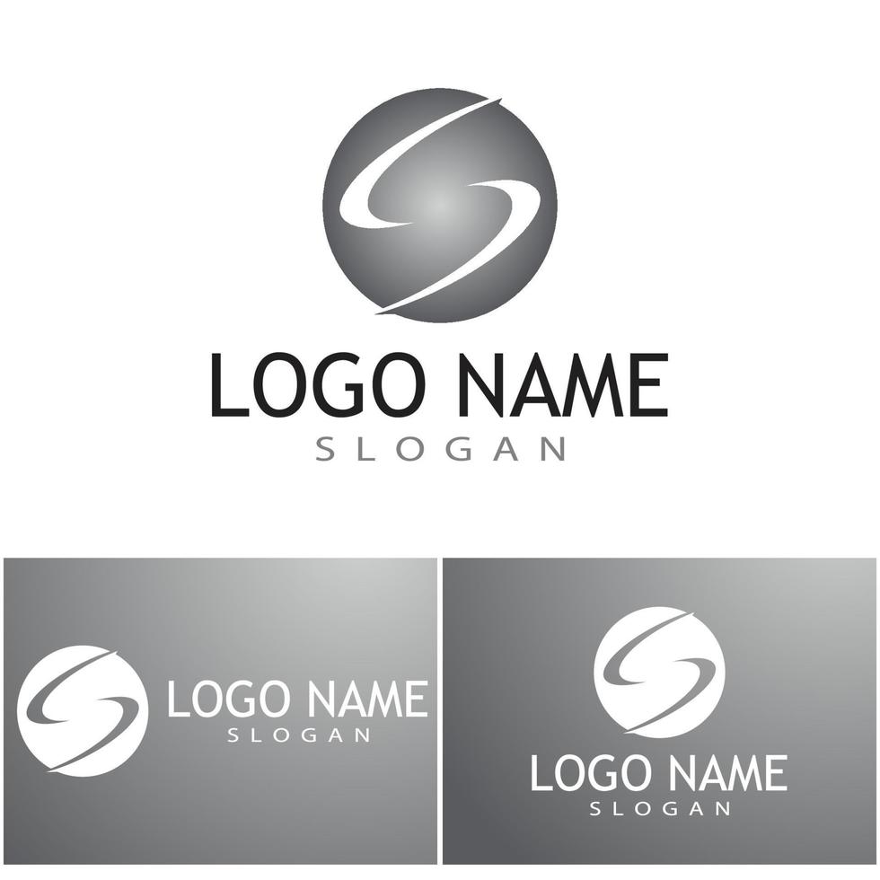 vetor de design de logotipo de carta corporativa de negócios