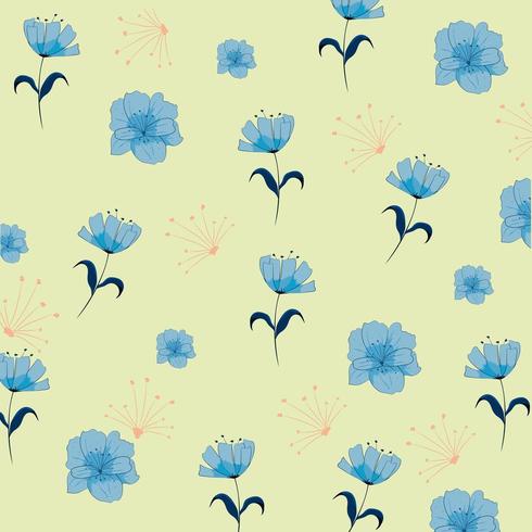 Fundo floral vetor