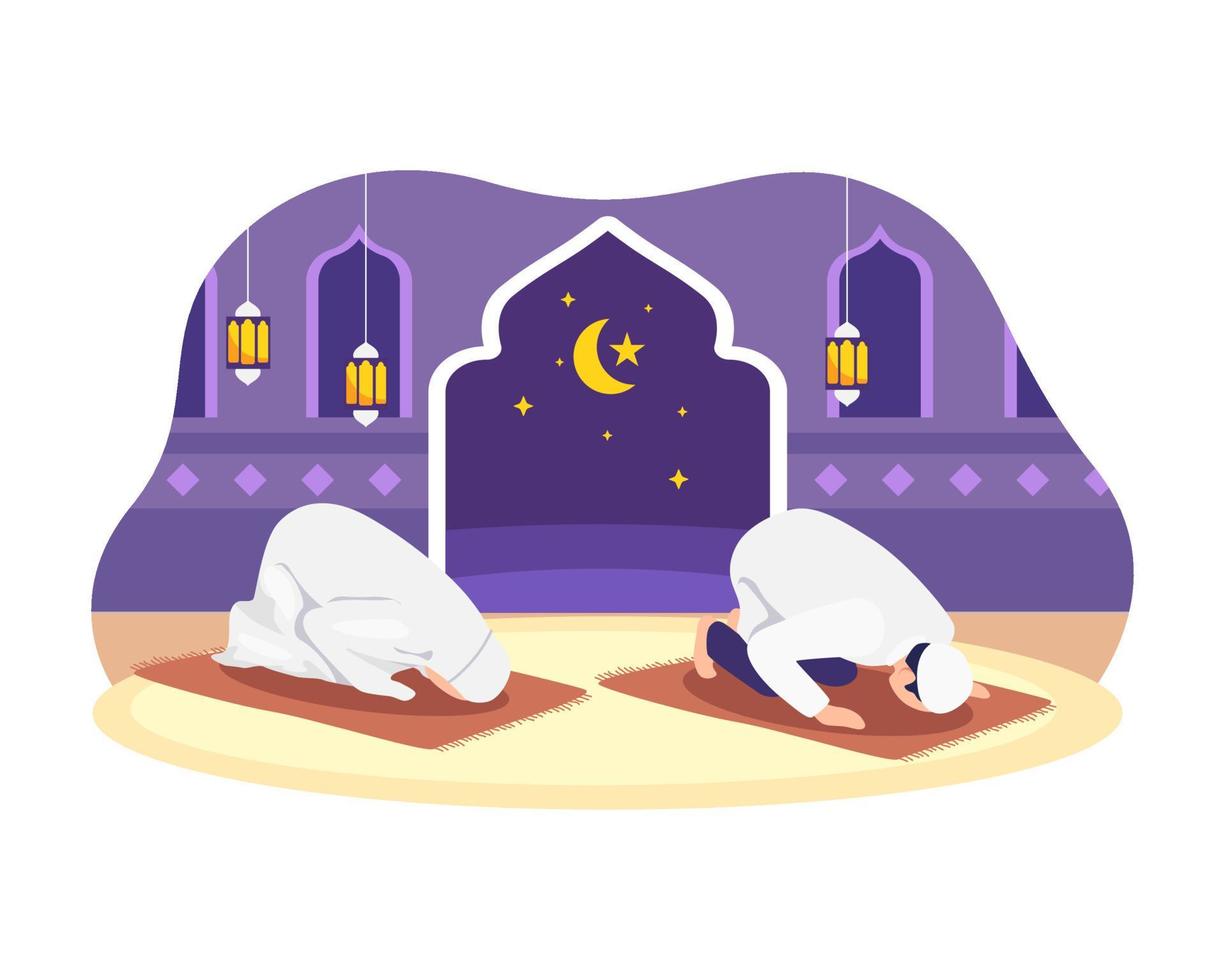 conceito de ilustração do ramadã vetor