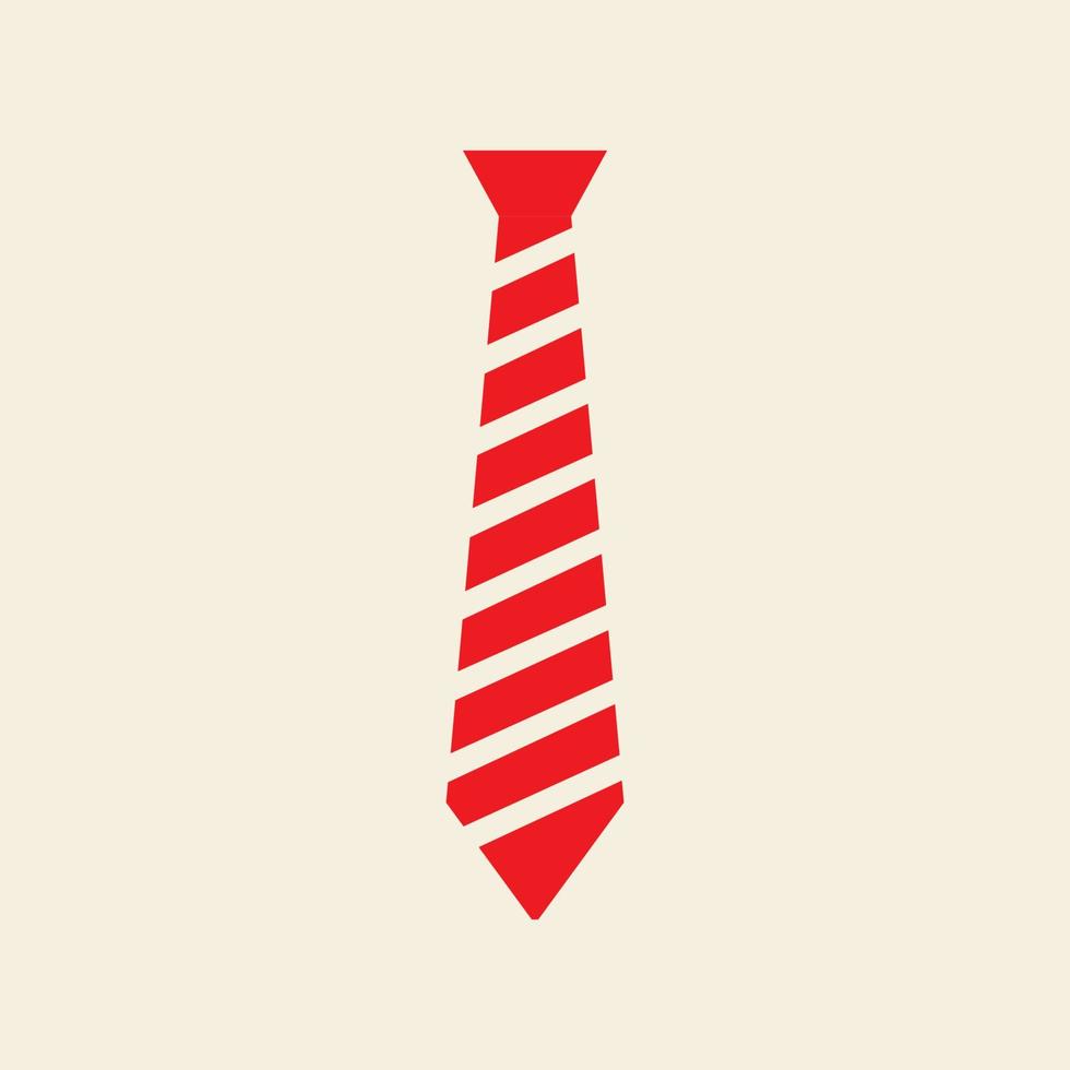 gerente de negócios gravata logotipo da empresa linha vetor símbolo ícone ilustração design minimalista