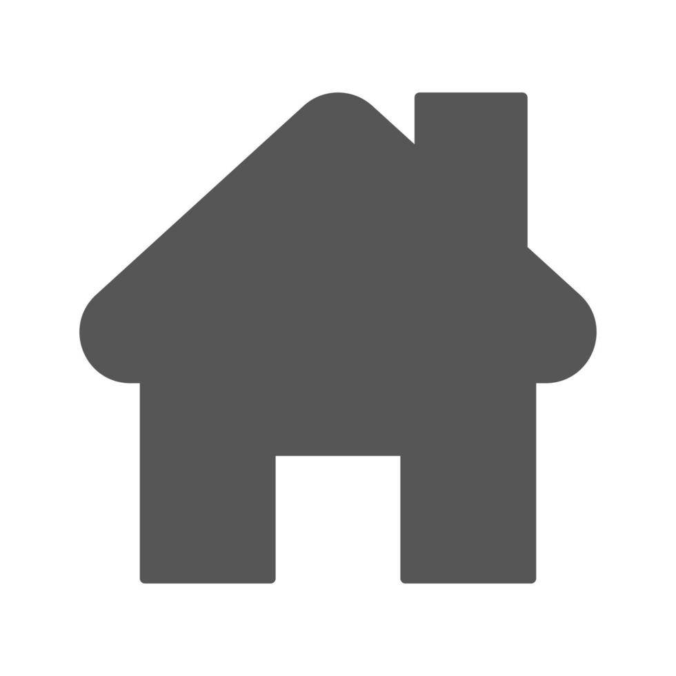 ícone em casa sinal símbolo logotipo vetor